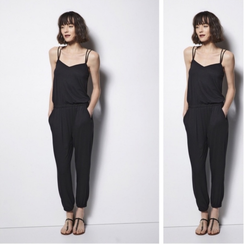 Milly Design Nation Double Strap Jumpsuit
